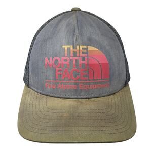 The North Face Fine Alpine Equipment Snapback Trucker Hat Gray One Size